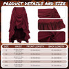 Burgundy Skirt