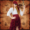 Burgundy Skirt