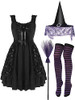 Black, Purple