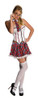 Red Plaid/White