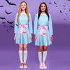 Multicolor/ Blue, Pink, White