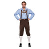 Men's Brown Deluxe Lederhosen