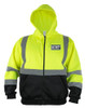 Lime Green/White Security Patches