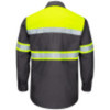 Fluorescent Yellow/ Charcoal