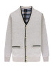 V Neck Khaki