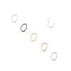 Black,Mixed Colors,Rainbow,Rose Gold,Silver