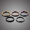 Black,Mixed Colors,Rainbow,Rose Gold,Silver