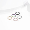 Black,Mixed Colors,Rainbow,Rose Gold,Silver