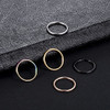 Black,Mixed Colors,Rainbow,Rose Gold,Silver