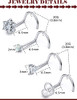 Curved nose rings