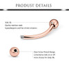 Stainless Steel,Clear,Blue,Rose Gold,Rainbow