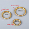 Gold Zirconia