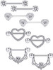 Silver Bar and White Zirconia