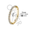 Gold Plated-6mm diameter Gold Plated-6mm diameter