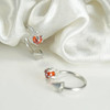 Orange Red-2PCs
