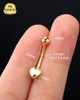 9K Gold Heart