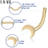 14k Yellow Gold