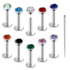 10MM Bar, 4MM CZ