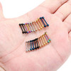 Stainless Steel,Blue,Rose Gold,Silver,Rainbow