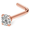 Stainless Steel,Clear,Blue,Rose Gold,Rainbow