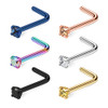 Stainless Steel,Clear,Yellow,Blue,Champagne,Rose Gold,Silver,Rainbow