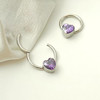 Silver+Purple CZ