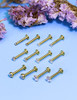 10MM-Gold,2mm/3mm/4mm