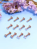 6MM-Rose Gold,2mm/3mm/4mm