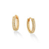 dainty cz hoop