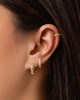 3 pair gold earrings4