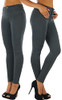High-waisted - Charcoal Grey High-waisted - Charcoal Grey
