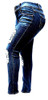 Sweet Look Wg0112bh Distressed Blue
