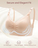 3 Pack Black+beige+pink