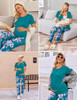 Green Floral Print