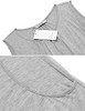 3pcs- Black + Grey + White Striped