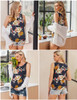 3pcs- Wine Red + Dark Grey + Navy Floral