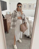 Beige-striped
