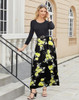 Black Yellow Flower