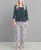 Black/Animal Print