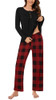 Black/Red Plaid
