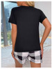 Black White Plaid