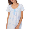 Blue Floral Stripe