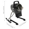 Black electric potato slicer
