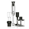 Black/stainless steel
