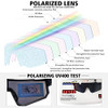 Black Frame-gold Mirror Lens