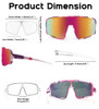 002 Pink Camouflage Frame & Purple Lens