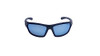 Ice Blue Mirror Anti-fog Lems/ Black Frame