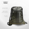 Olive Strata Green/Black/Silver Metallic
