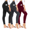 Black/ Dark Grey/ Wine Red