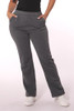 Straightleg:fleecejoggers:charcoal